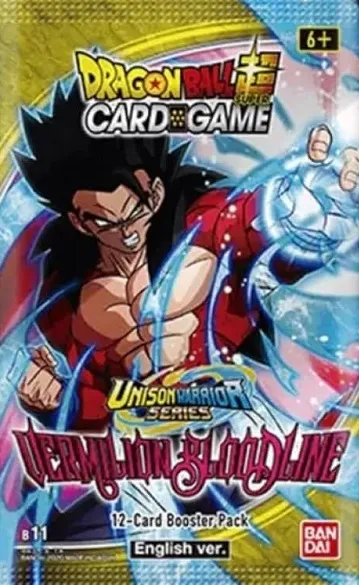 DRAGON BALL SUPER CG - VERMILION BLOODLINE (BT11) BOOSTER PACK - EN